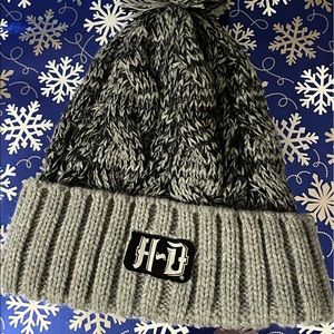 Harley Davidson hat and mittens